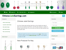 Tablet Screenshot of chinesejadeearrings.com